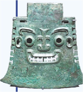 亚醜钺 商 （约公元前1600年～前1046年） 青铜器瑰宝，国家一级文物。
