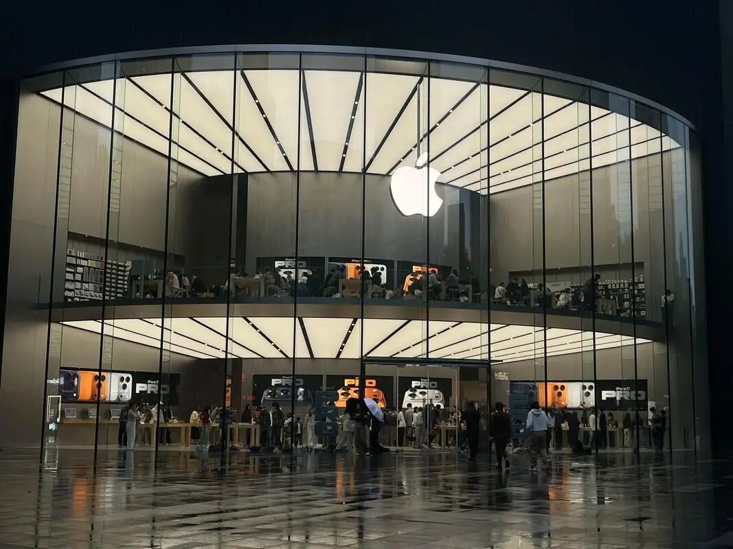 中国最有科技感的苹果直营店#apple新街口#南京#新街口