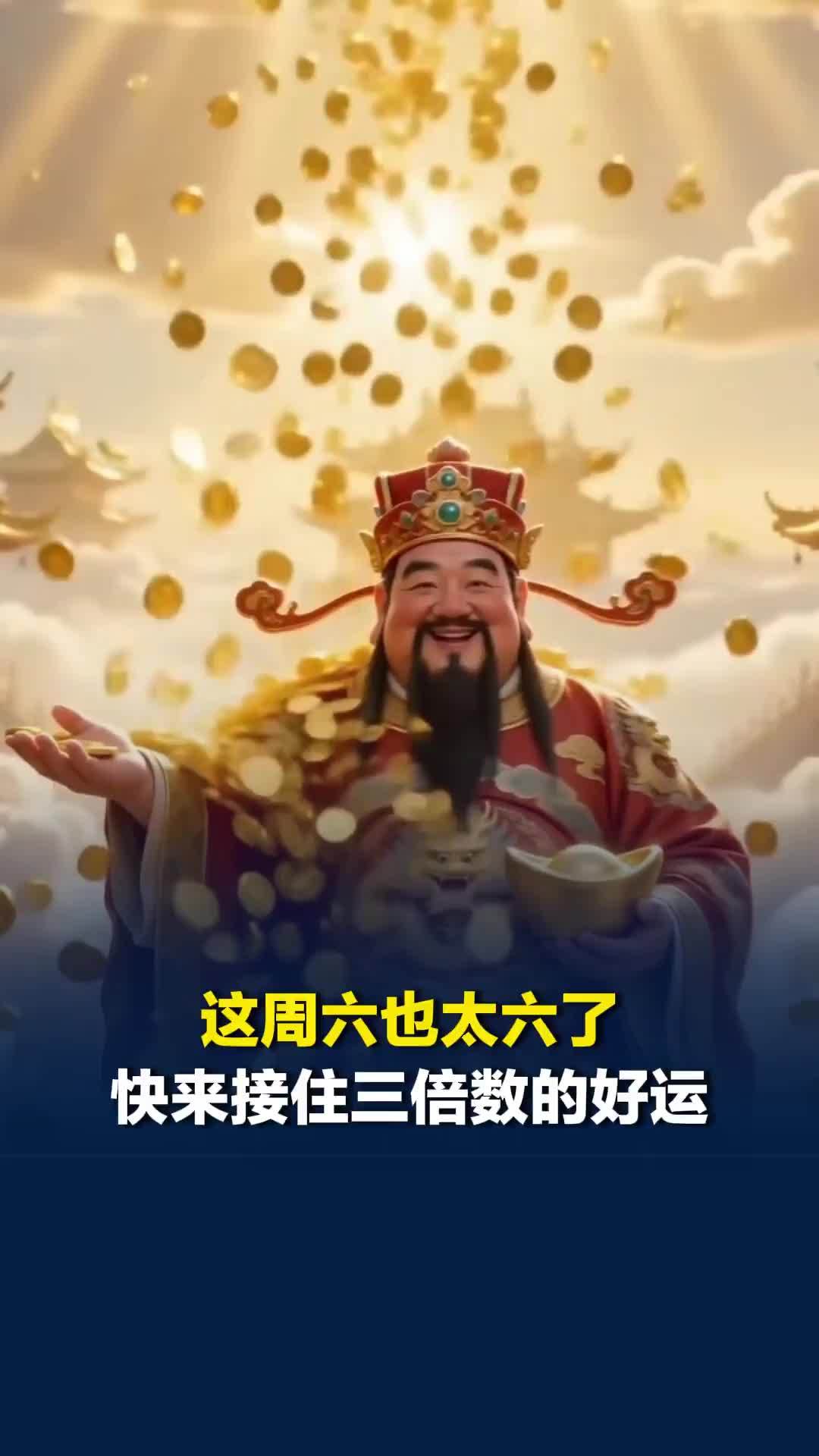 这周六也太六了！今天是2026年6月6日星期六，快来接住三倍数的吉祥好运