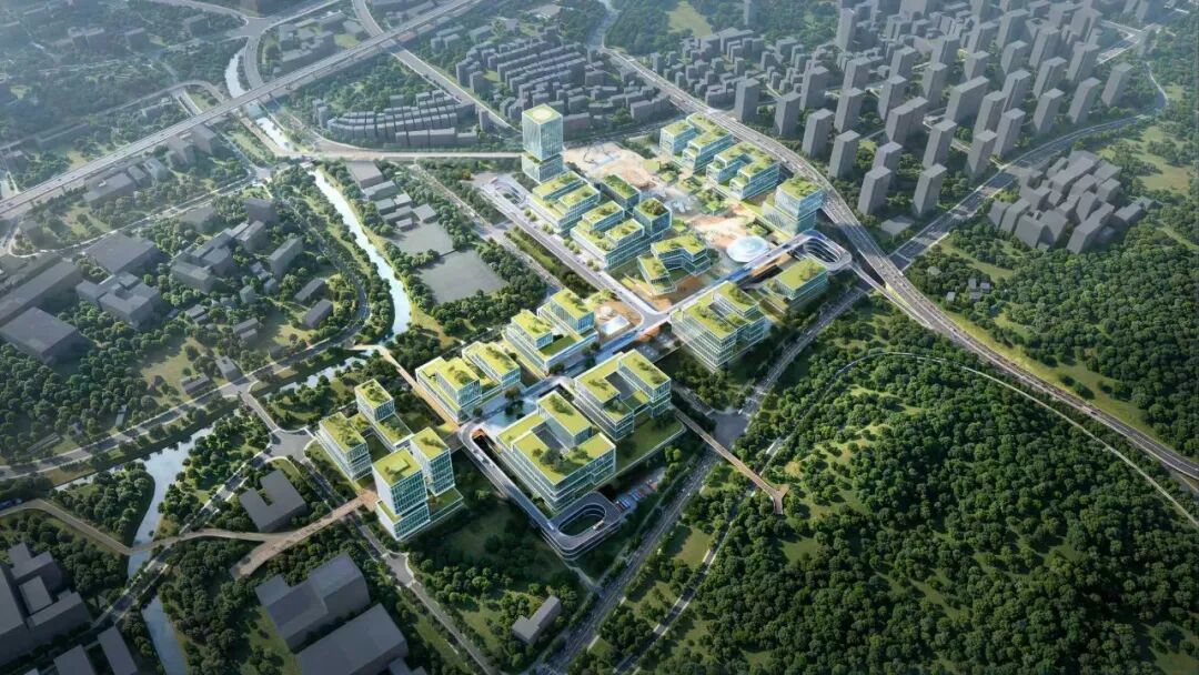 全球智能硬件谷(AI Hub)效果图。