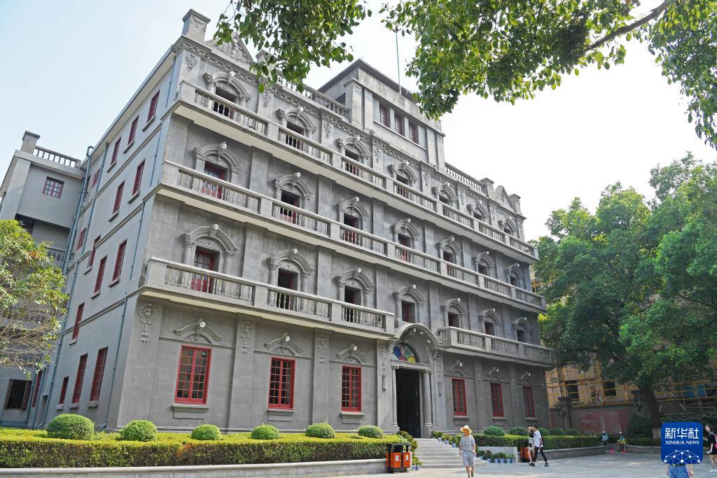 这是八一南昌起义总指挥部旧址（2017年7月28日摄）。新华社记者 万象 摄