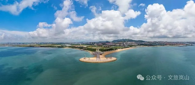 (省级美丽海湾岚山区岚山湾一角 图源文旅岚山)