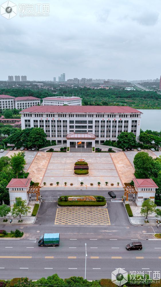 2026年6月10日，在江西省吉安市庐陵新区拍摄的画面。