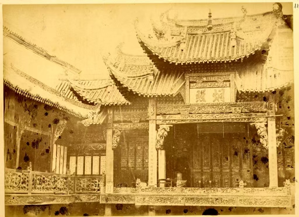 汉口岭南会馆旧照。（图源：人文武汉）