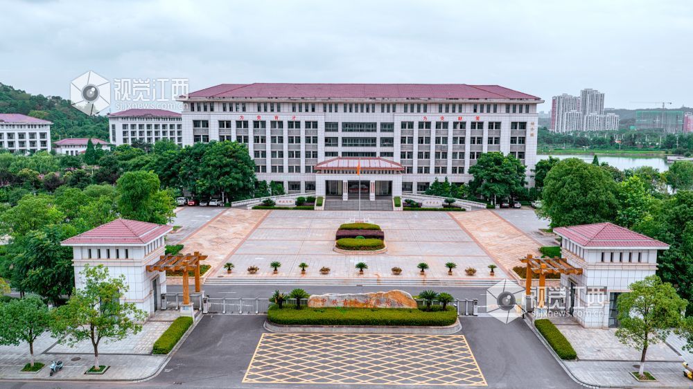 2026年6月10日，在江西省吉安市庐陵新区拍摄的画面。