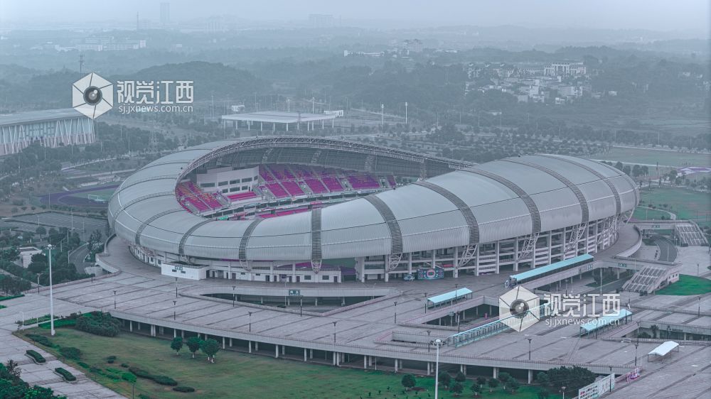 2026年6月10日，在江西省吉安市庐陵新区拍摄的画面。