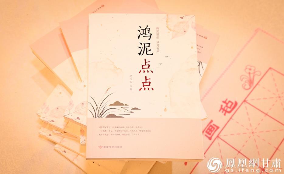 赵少智新书《鸿泥点点》封面
