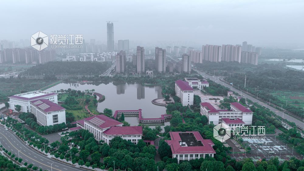 2026年6月10日，在江西省吉安市庐陵新区拍摄的画面。