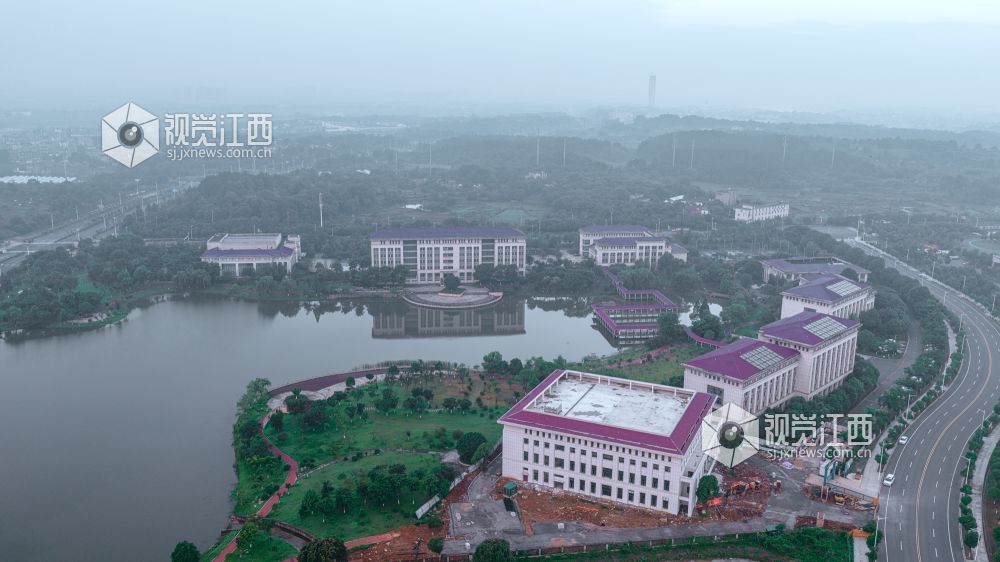 2026年6月10日，在江西省吉安市庐陵新区拍摄的画面。