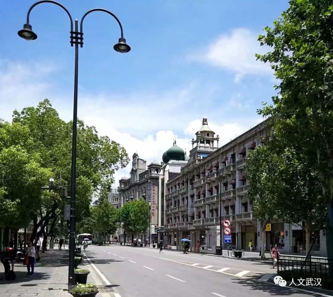 中山大道。（图源：人文武汉）