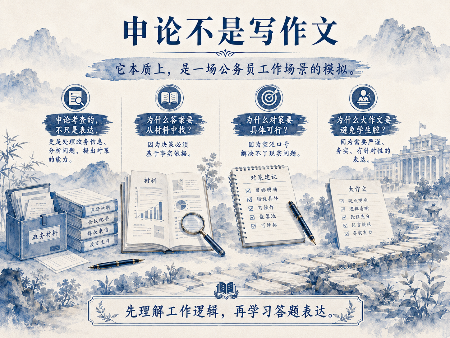 申论面试200问|求教申论(真的很迷茫,感觉自己学到死胡同了)