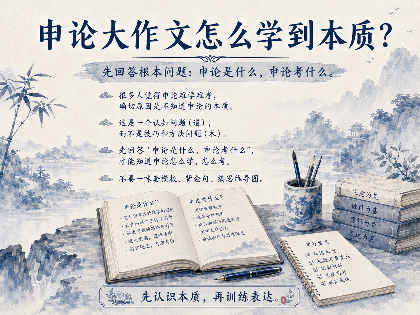 申论面试200问|申论大作文怎么学到本质？