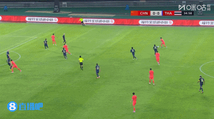 0-0！国足还是赢不了泰国，24脚射门1球未进
