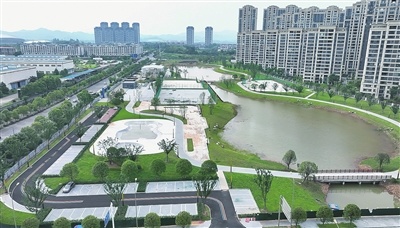江西萍乡：市民“15分钟健身圈”再“扩容”（图）