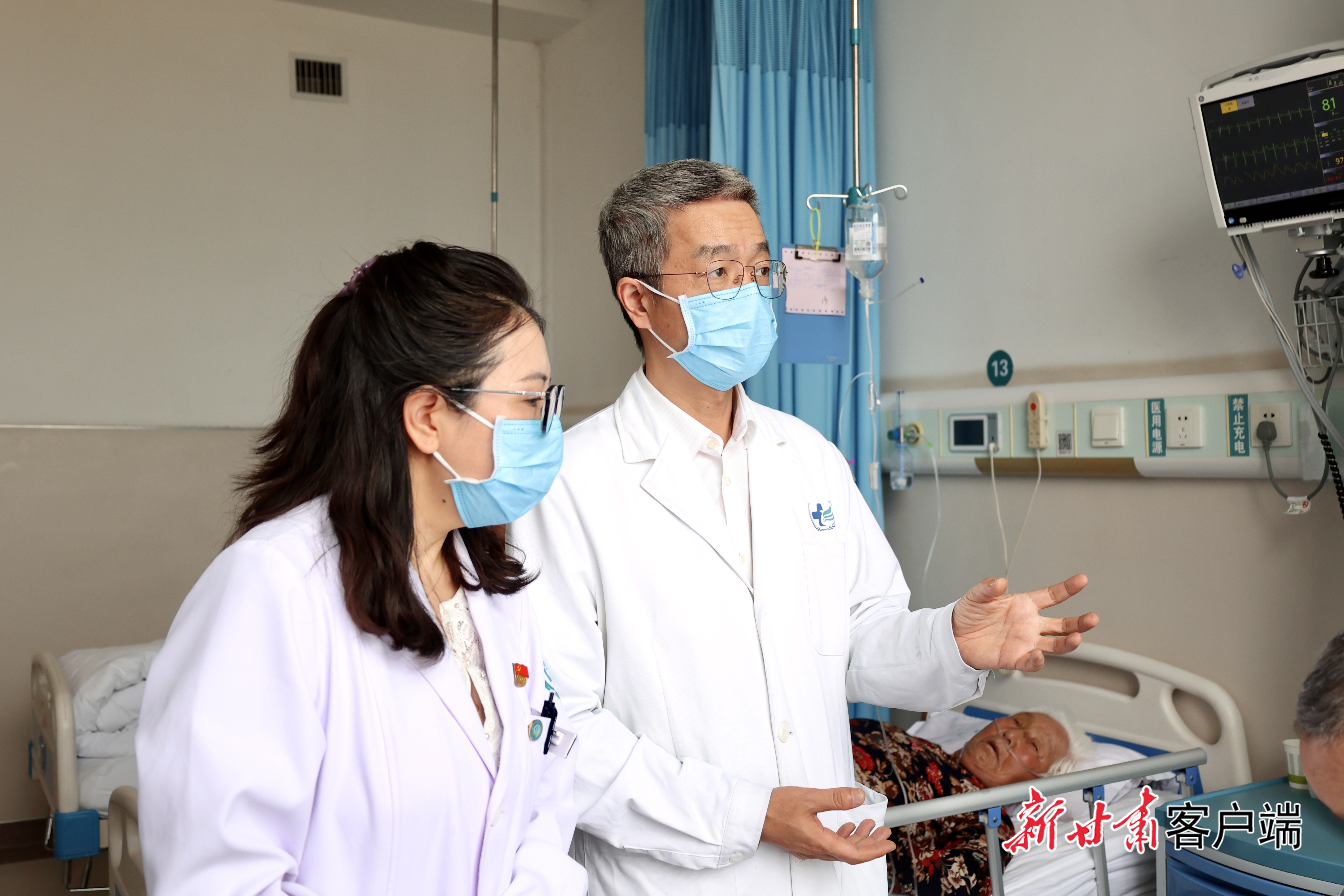 张奇在病房　本文图片均由新甘肃&middot;甘肃日报记者　魏晓倩　摄