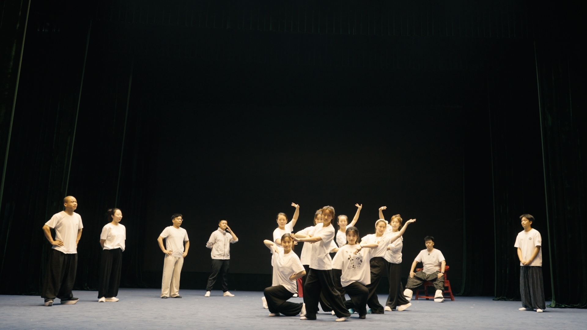 太原市晋剧艺术研究院青年团演员排练照