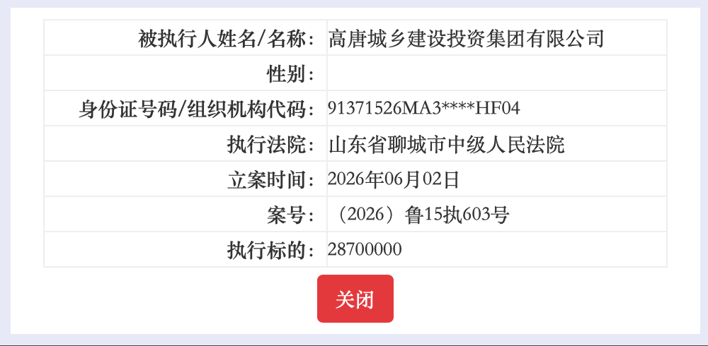 (图源：中国执行信息公开网)