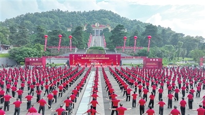 江西萍乡:全民健身“火力全开”(图)