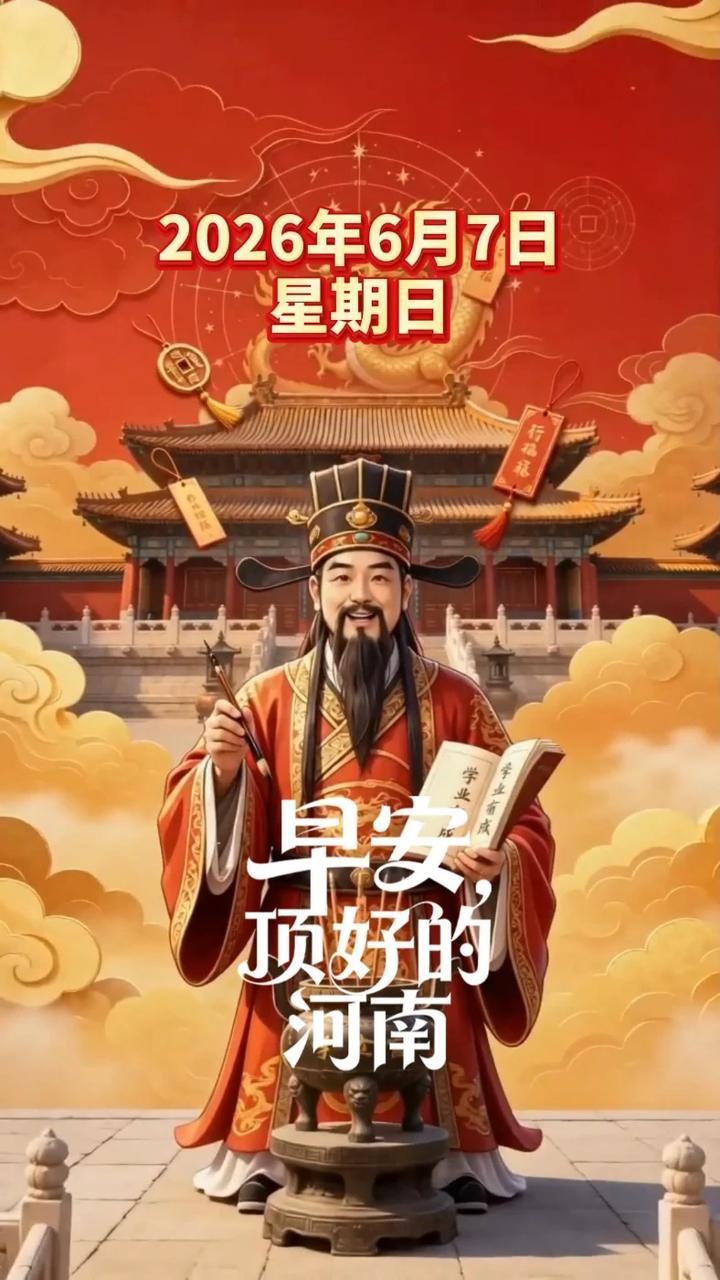 6月7日，高考首日，祝全天下的学子，提笔全会，落笔全对，超常发挥，金榜题名