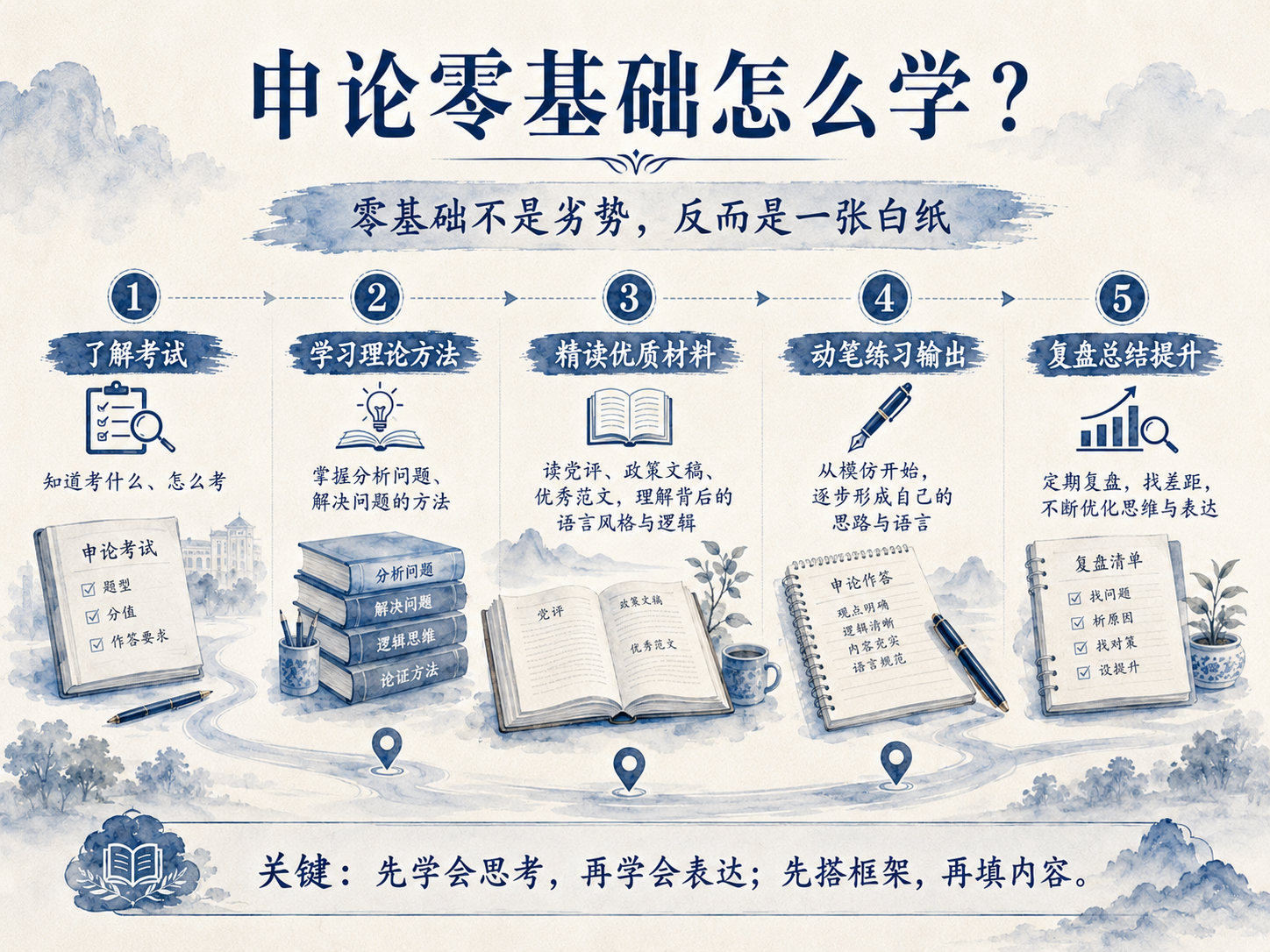 申论面试200问|申论零基础怎么学?