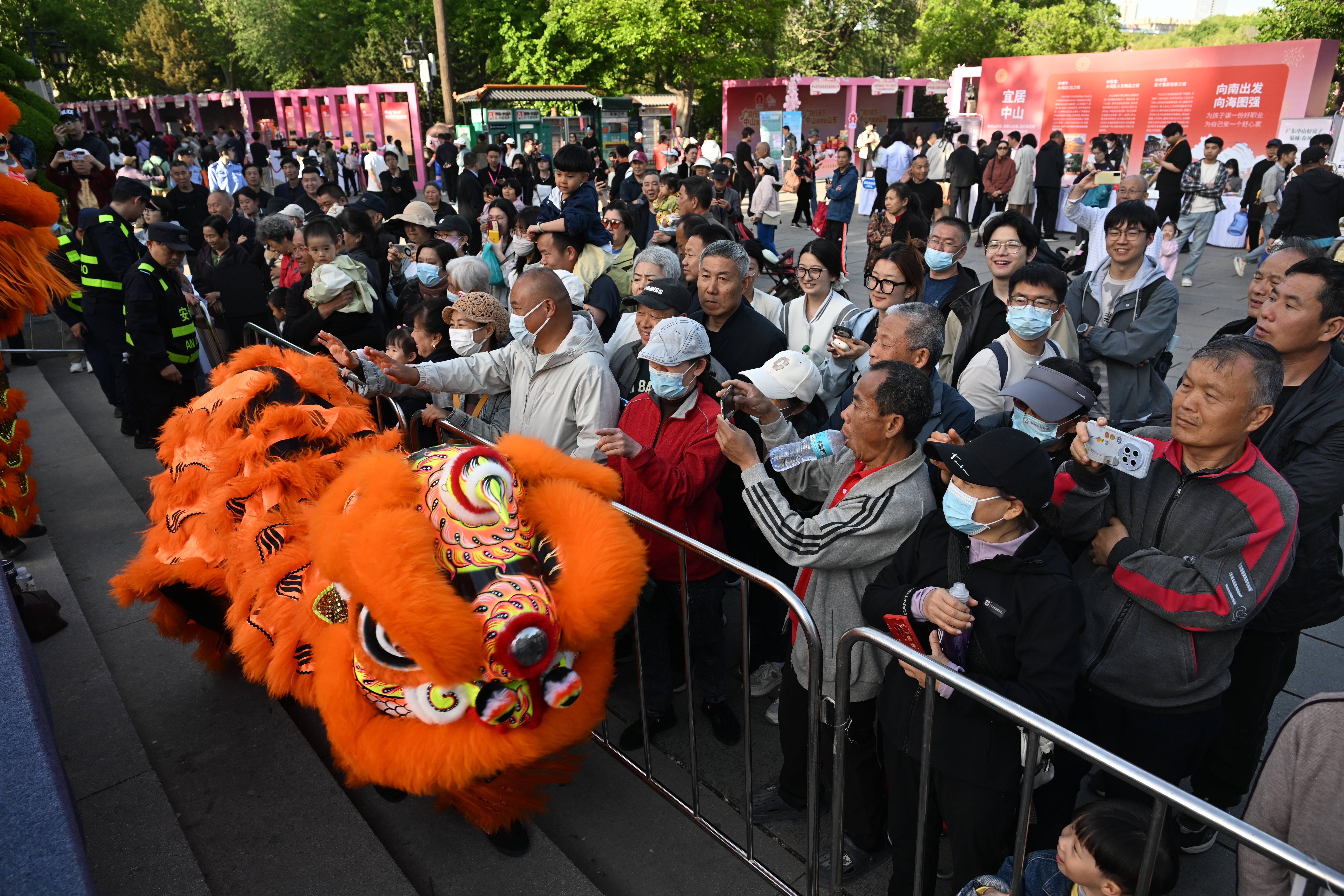 “广货行天下・中山百货进山东”活动中的中山非遗特色表演，即将与武汉市民见面。
