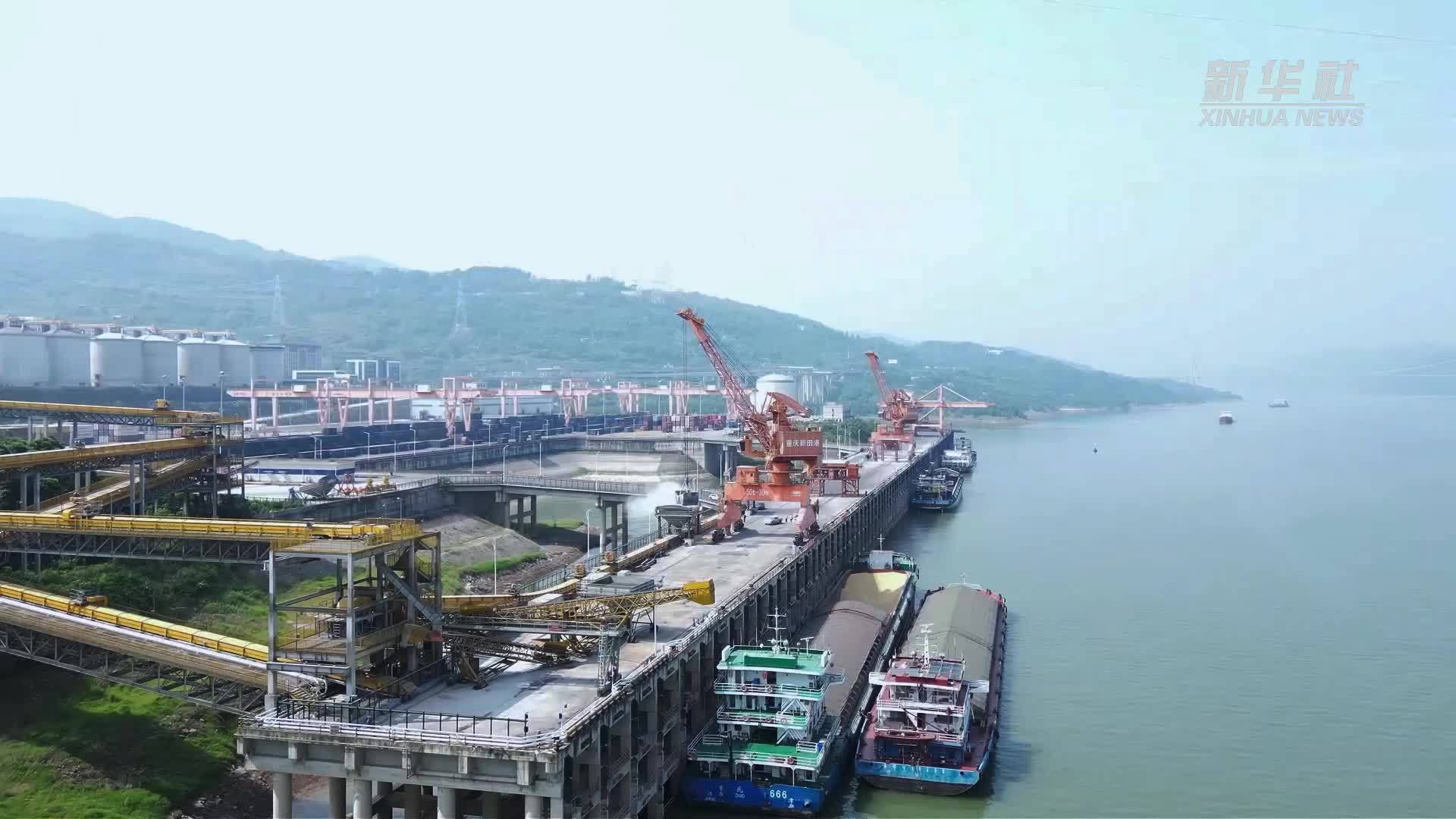 重庆万州新田港：三峡腹地的向东出海新通道
