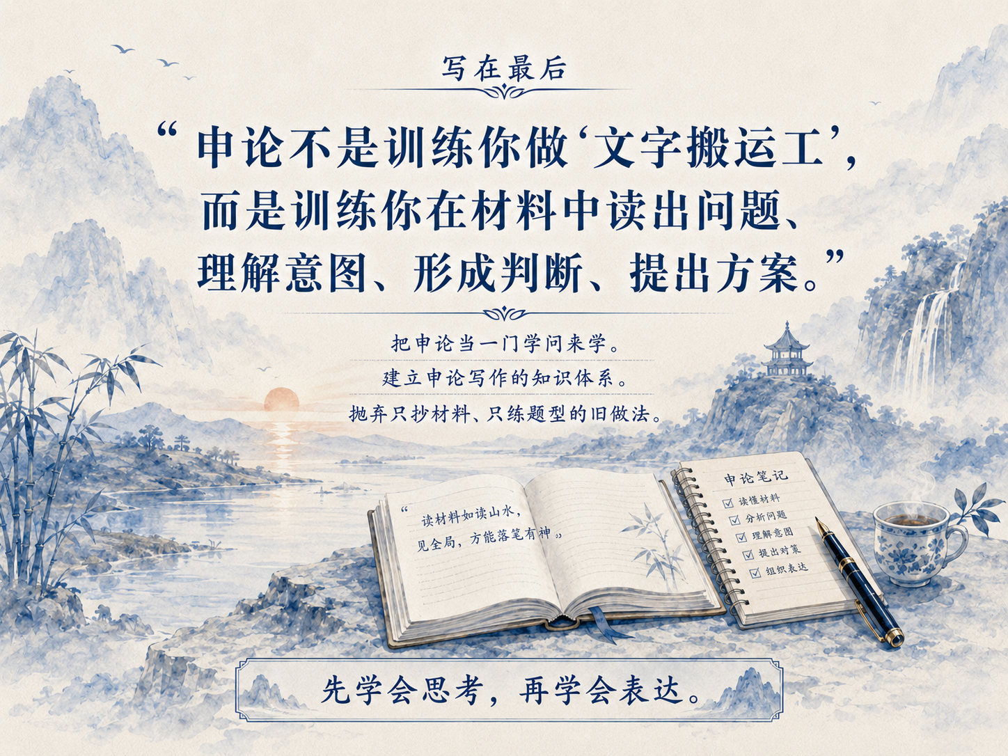 申论面试200问|申论要怎么『抄材料』？