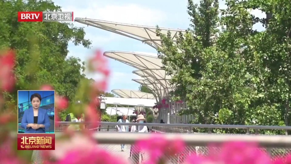 空中连廊升级 西单商圈颜值功能双提升