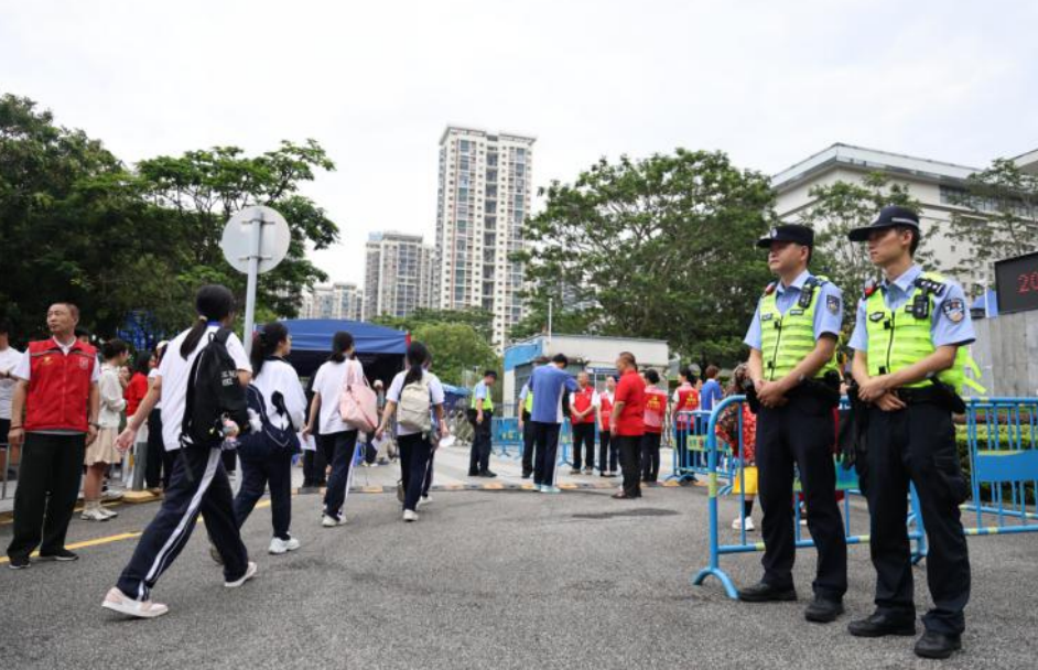 硬核守护筑平安 暖心服务伴征程 深圳公安全警动员全力护航高考平安有序