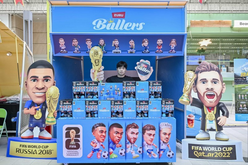 潮玩品牌ZURU携旗下全新体育IP品牌Ballers亮相