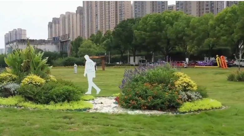 荆州市沙市区拆“围”植绿焕新城市空间