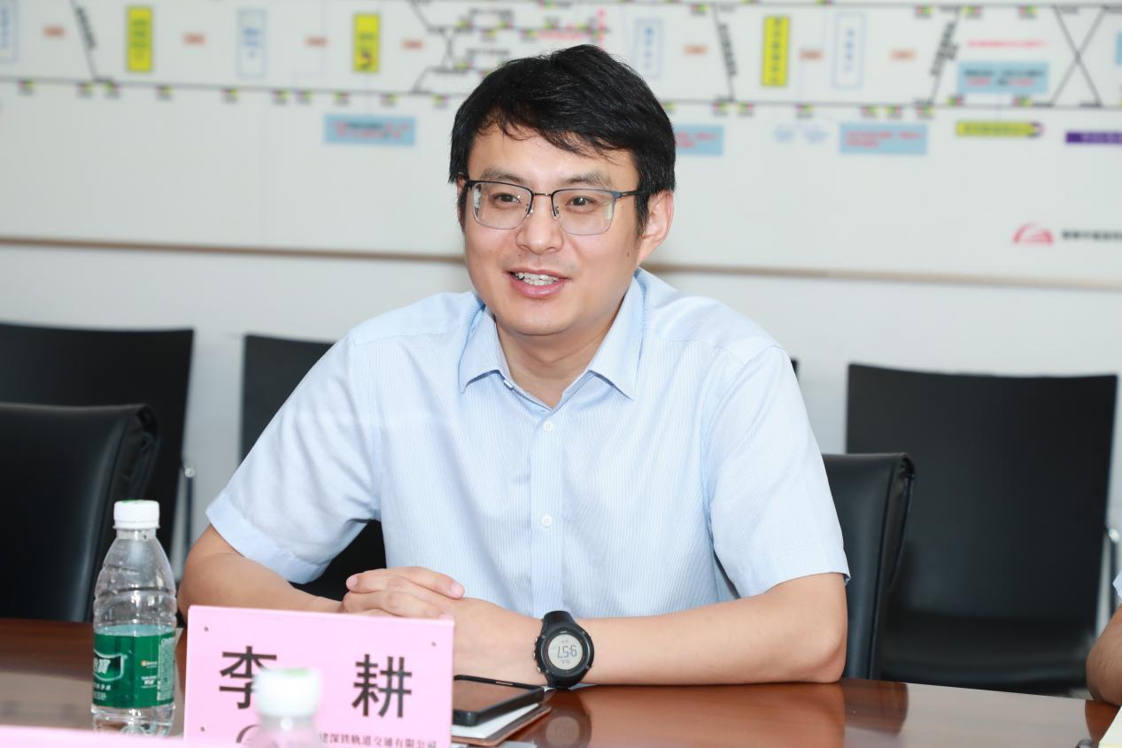郑州中建深铁轨道交通车辆部经理李耕