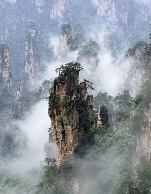 张家界武陵源核心景区。图/三湘都市报