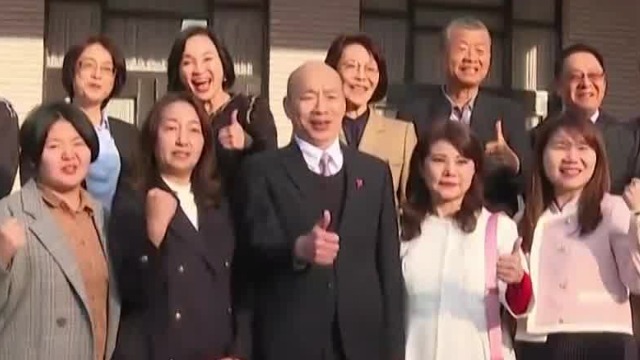韩国瑜受邀访美，国民党立委争随团名额