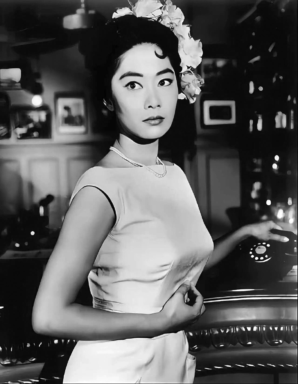 卢燕1960年代出演美剧的剧照