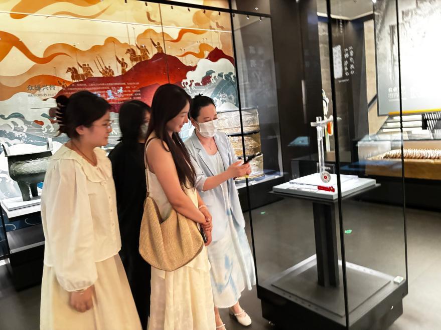 图：连云港市博物馆市民游客参与活动