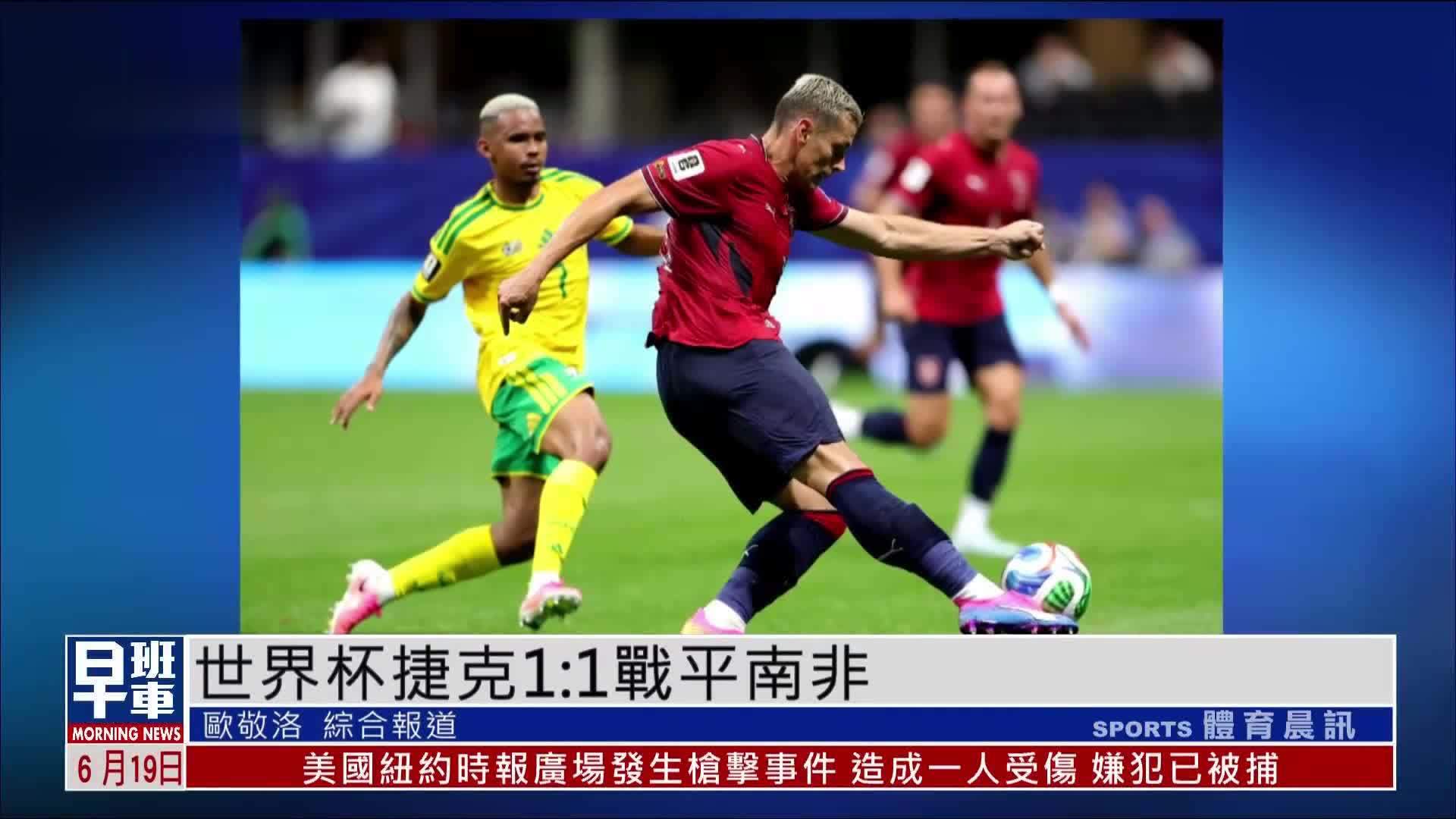 世界杯捷克1:1战平南非