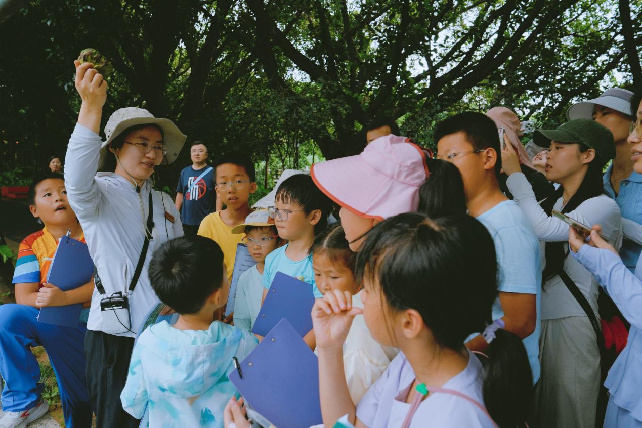 探秘湿地生态 邂逅自然之美｜明湖城市公园开展自然研学科普活动