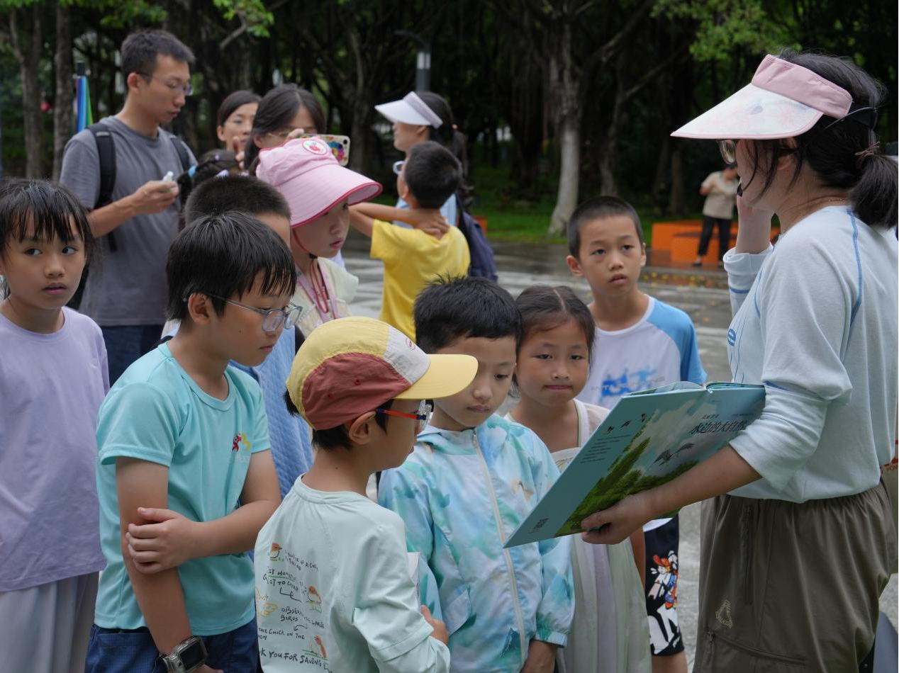 探秘湿地生态 邂逅自然之美｜明湖城市公园开展自然研学科普活动