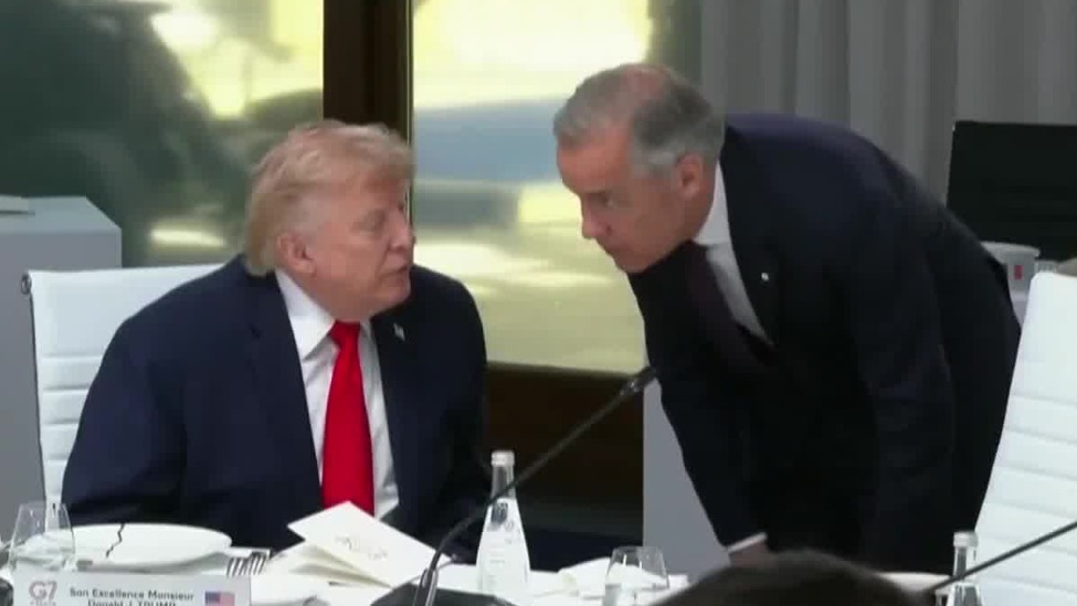 G7峰会上，特朗普与卡尼谈话内容曝光