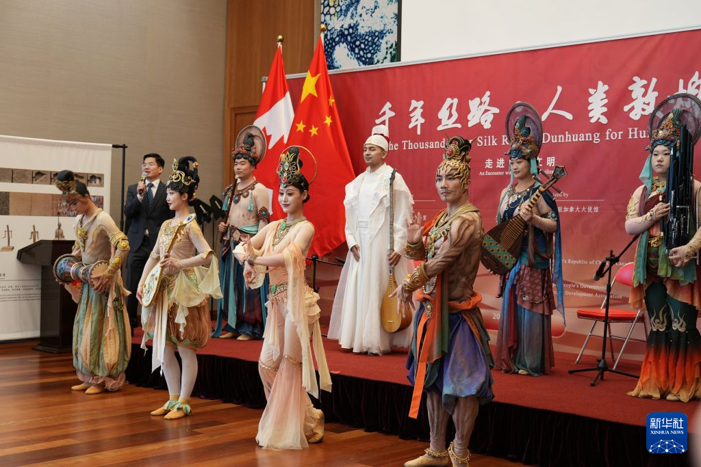 这是6月25日在加拿大首都渥太华拍摄的活动现场　新华社发（陈敏　摄）