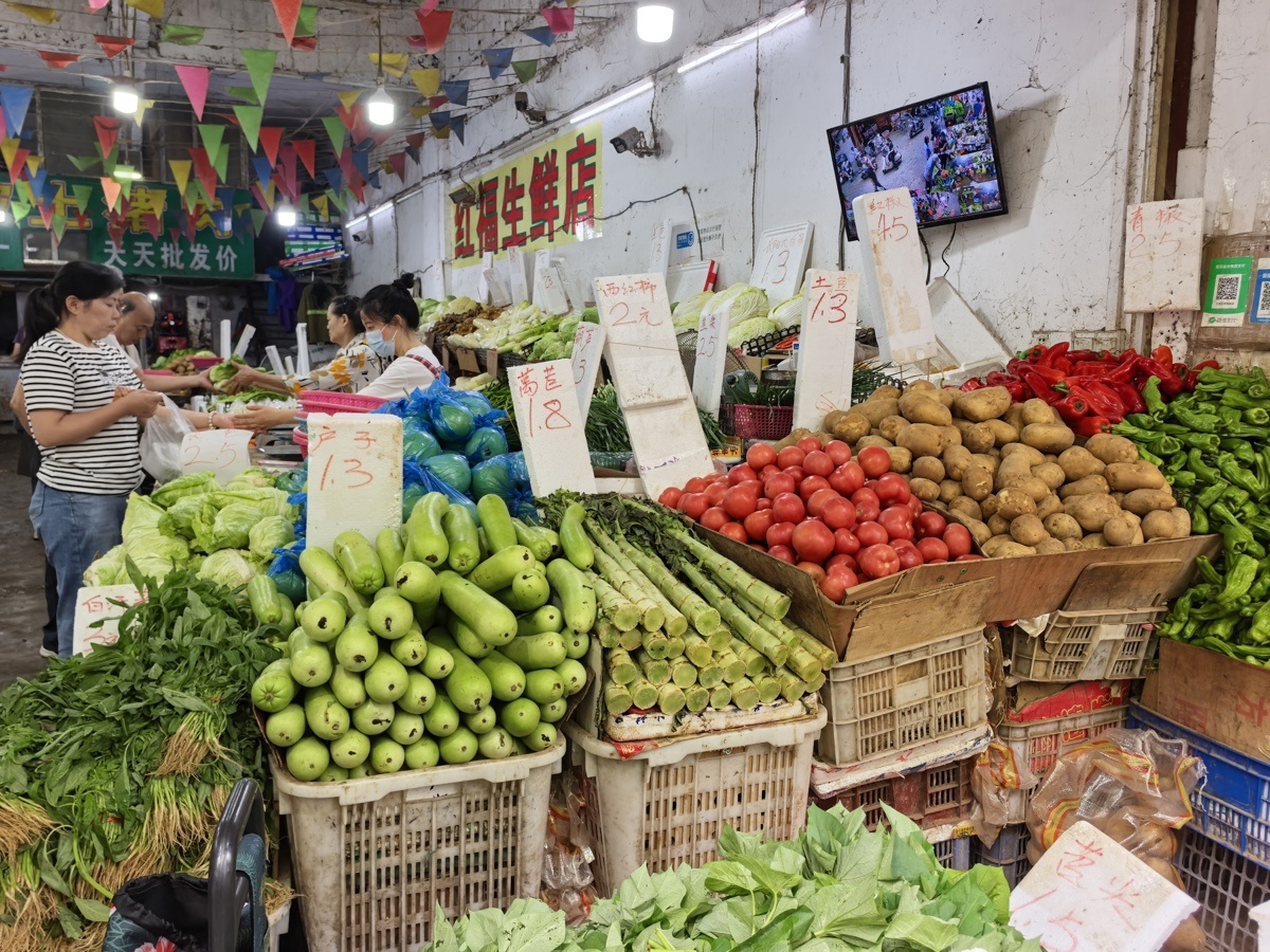 初夏江城一元菜扎堆上市