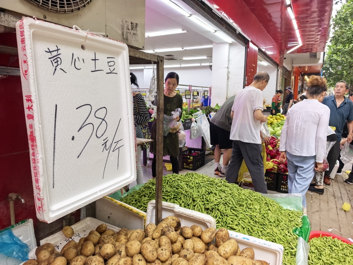 初夏江城一元菜扎堆上市