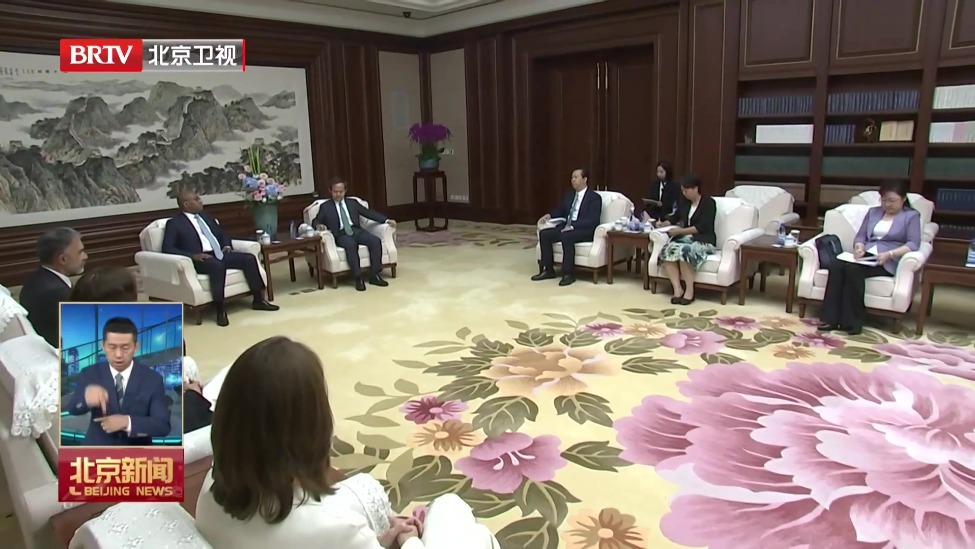殷勇会见普华永道全球主席