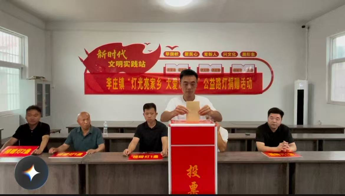 商丘市梁园区李庄镇：灯亮家乡聚合力 点亮乡村振兴路