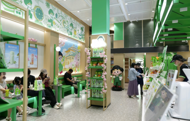 益禾堂“薄荷奶绿”：引发全行业模仿潮(图1)