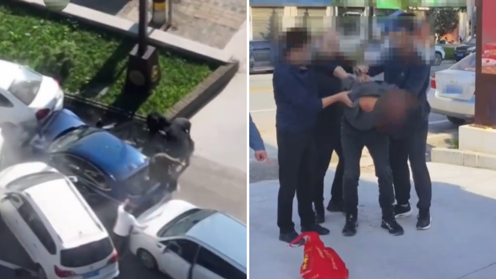 警方抓捕毒贩惊险画面曝光，有警察被撞断4根肋骨
