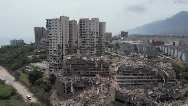 委内瑞拉拉瓜伊拉州在地震中受损严重