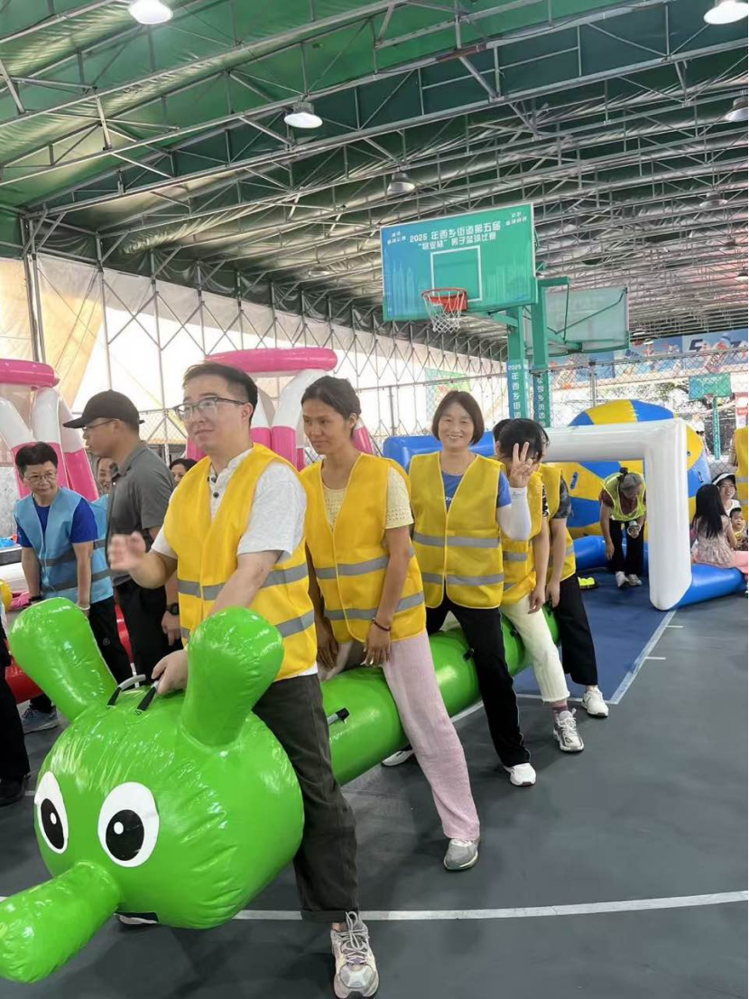 “邻里竞技，乐享运动”庄边社区居民趣味运动会温情启幕