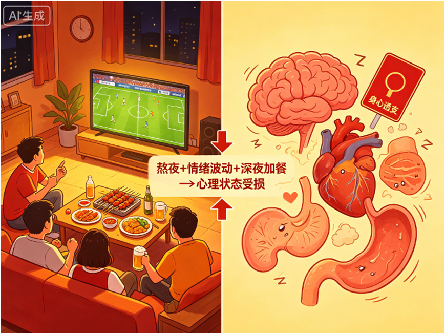 理性观赛,看世界杯当心自己“被罚下场”